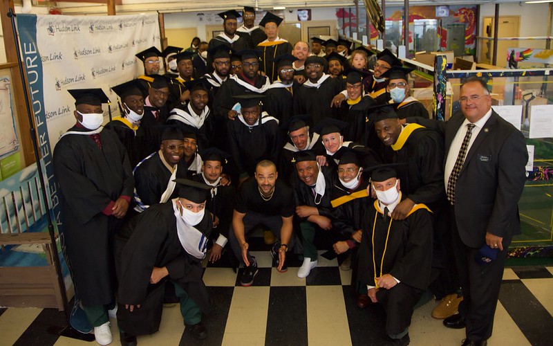 Jesse Williams Gives Keynote Address at Sing Sing Graduation